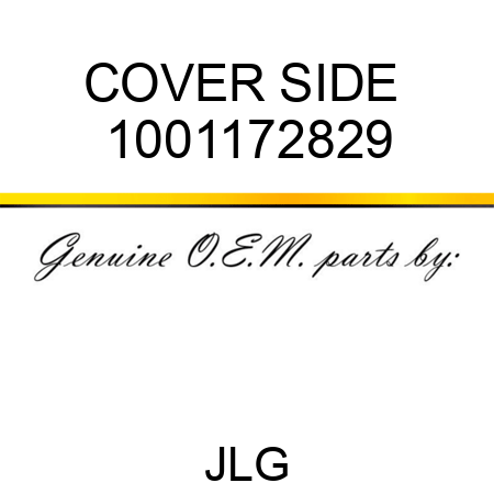 COVER SIDE  1001172829
