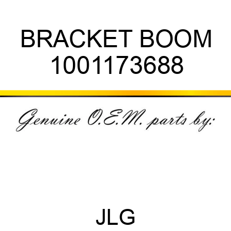 BRACKET BOOM 1001173688