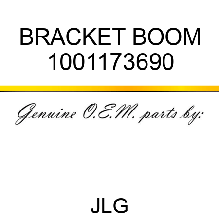 BRACKET BOOM 1001173690