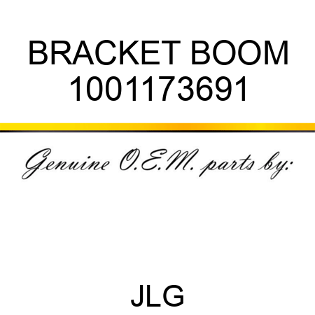 BRACKET BOOM 1001173691