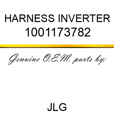 HARNESS INVERTER 1001173782