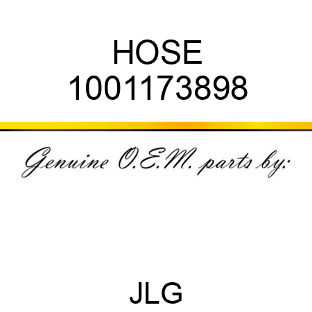 HOSE 1001173898