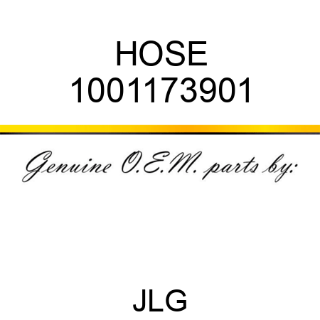 HOSE 1001173901