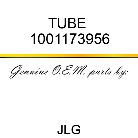 TUBE  1001173956