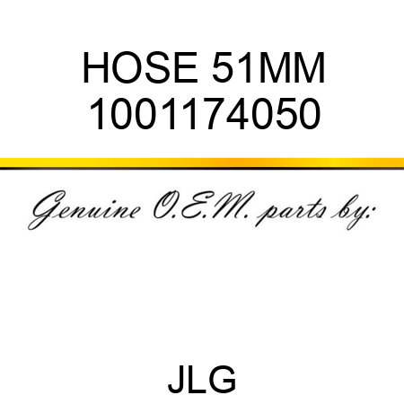 HOSE 51MM 1001174050
