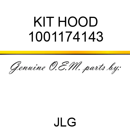 KIT HOOD 1001174143