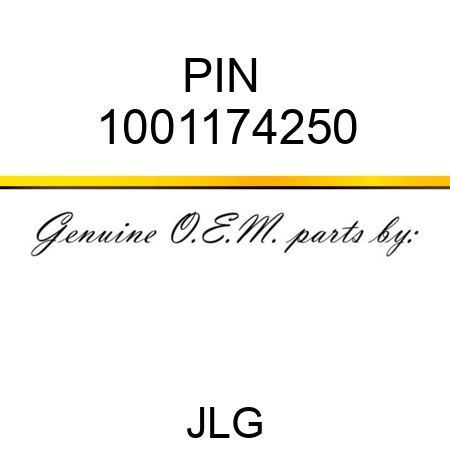PIN  1001174250