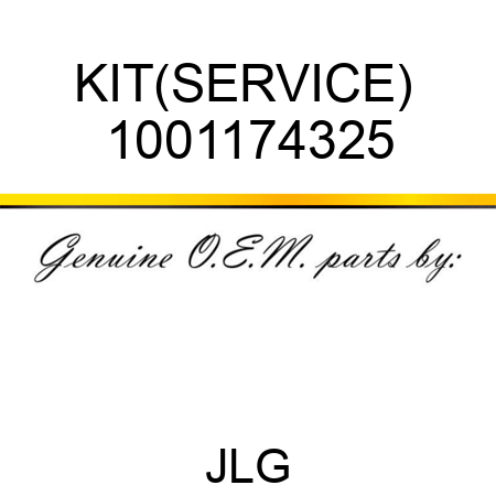 KIT(SERVICE)  1001174325