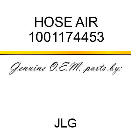 HOSE AIR 1001174453