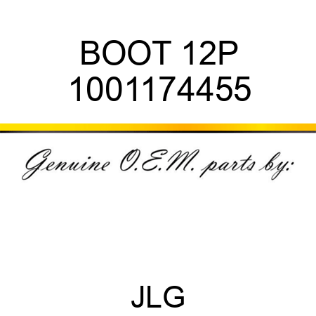 BOOT 12P 1001174455