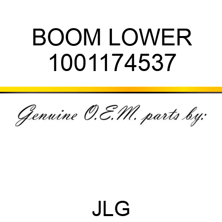 BOOM LOWER 1001174537