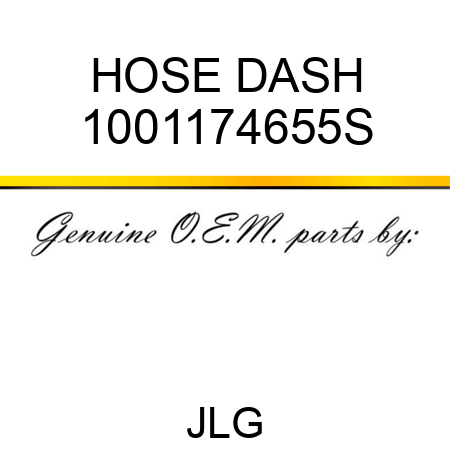 HOSE DASH 1001174655S