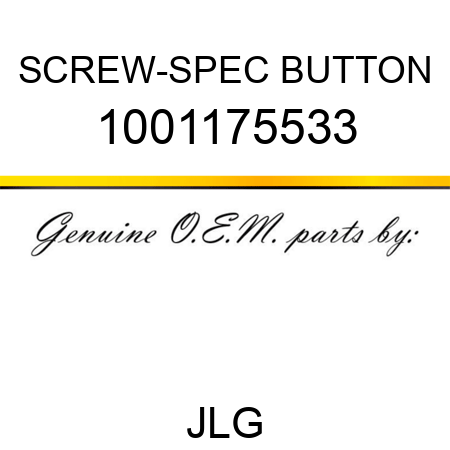 SCREW-SPEC BUTTON 1001175533
