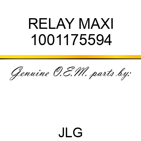 RELAY MAXI 1001175594