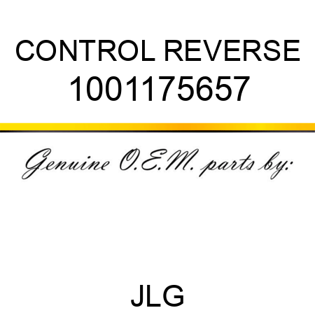 CONTROL REVERSE 1001175657