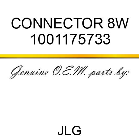 CONNECTOR 8W 1001175733
