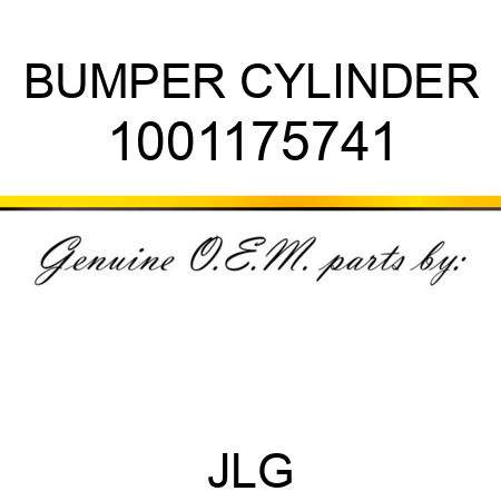 BUMPER CYLINDER 1001175741