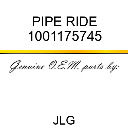 PIPE RIDE 1001175745