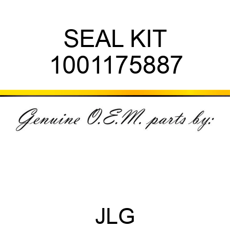 SEAL KIT 1001175887