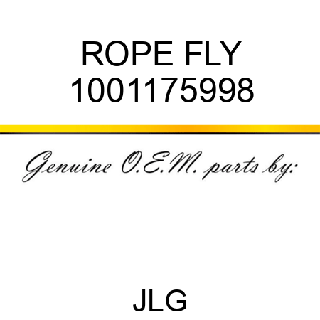 ROPE FLY 1001175998