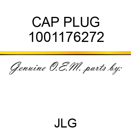 CAP PLUG 1001176272