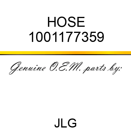 HOSE 1001177359