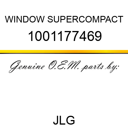 WINDOW SUPERCOMPACT 1001177469