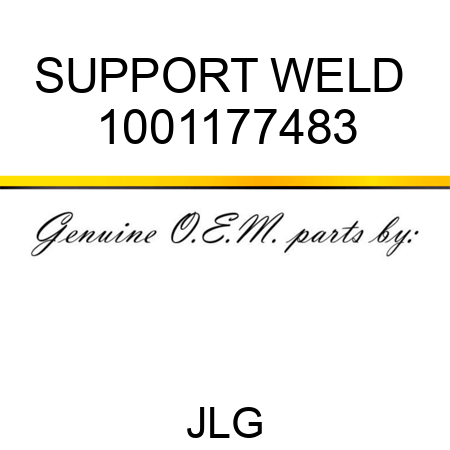 SUPPORT WELD  1001177483