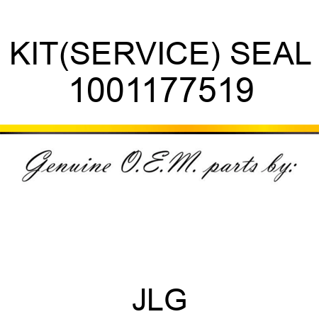 KIT(SERVICE) SEAL 1001177519