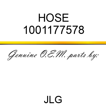 HOSE 1001177578