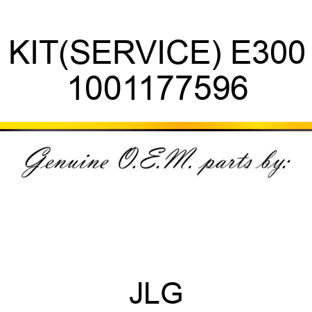 KIT(SERVICE) E300 1001177596