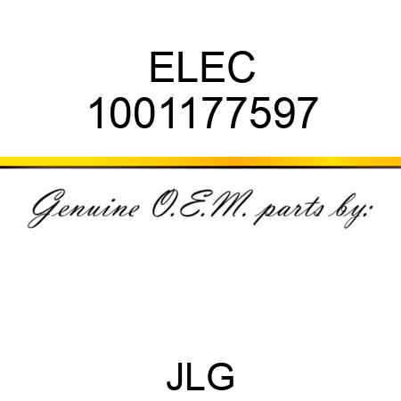ELEC 1001177597