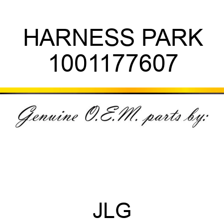 HARNESS PARK 1001177607