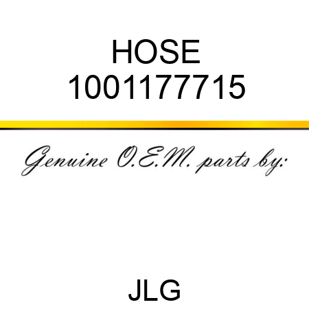 HOSE 1001177715
