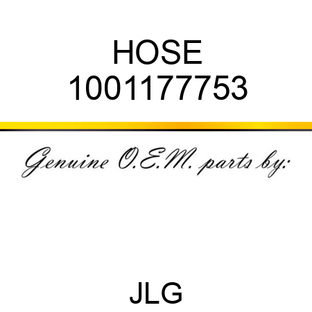 HOSE 1001177753