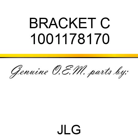 BRACKET C 1001178170
