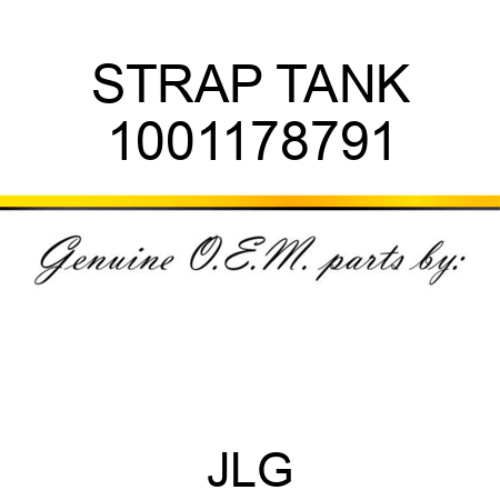 STRAP TANK 1001178791