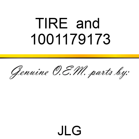 TIRE & 1001179173