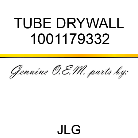 TUBE DRYWALL 1001179332