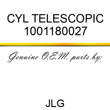 CYL TELESCOPIC 1001180027