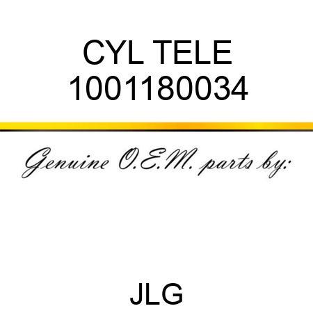 CYL TELE 1001180034