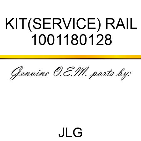 KIT(SERVICE) RAIL 1001180128