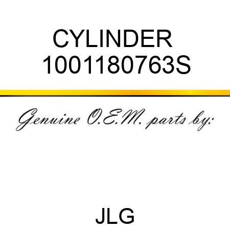 CYLINDER  1001180763S