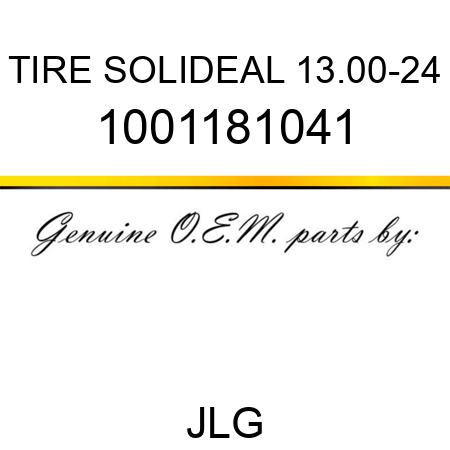TIRE SOLIDEAL 13.00-24 1001181041