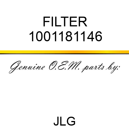 FILTER 1001181146