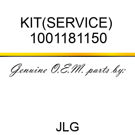 KIT(SERVICE)  1001181150