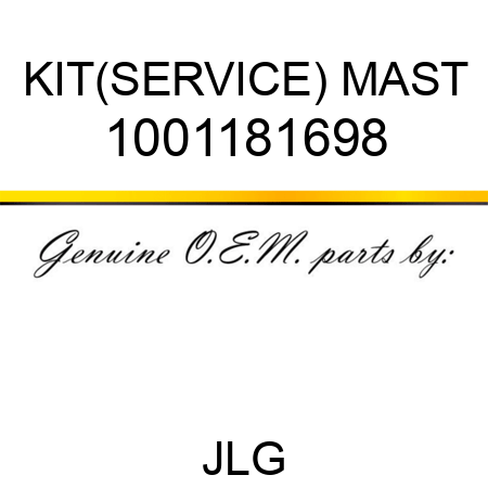 KIT(SERVICE) MAST 1001181698