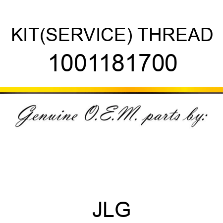 KIT(SERVICE) THREAD 1001181700