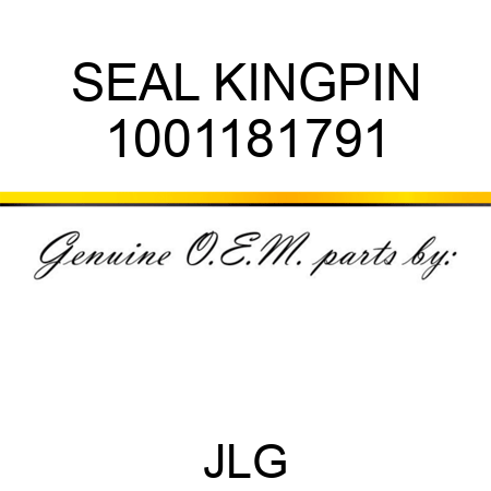 SEAL KINGPIN 1001181791