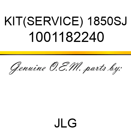 KIT(SERVICE) 1850SJ 1001182240